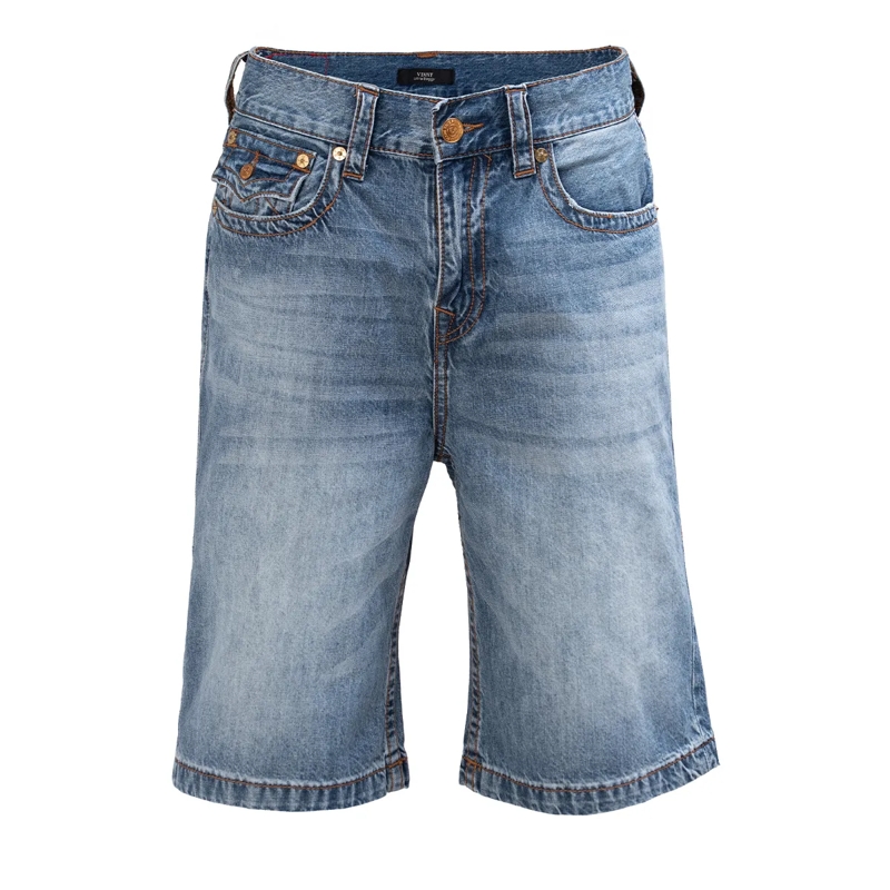 True Religion Hose Jeansshorts VINNY jeansblau