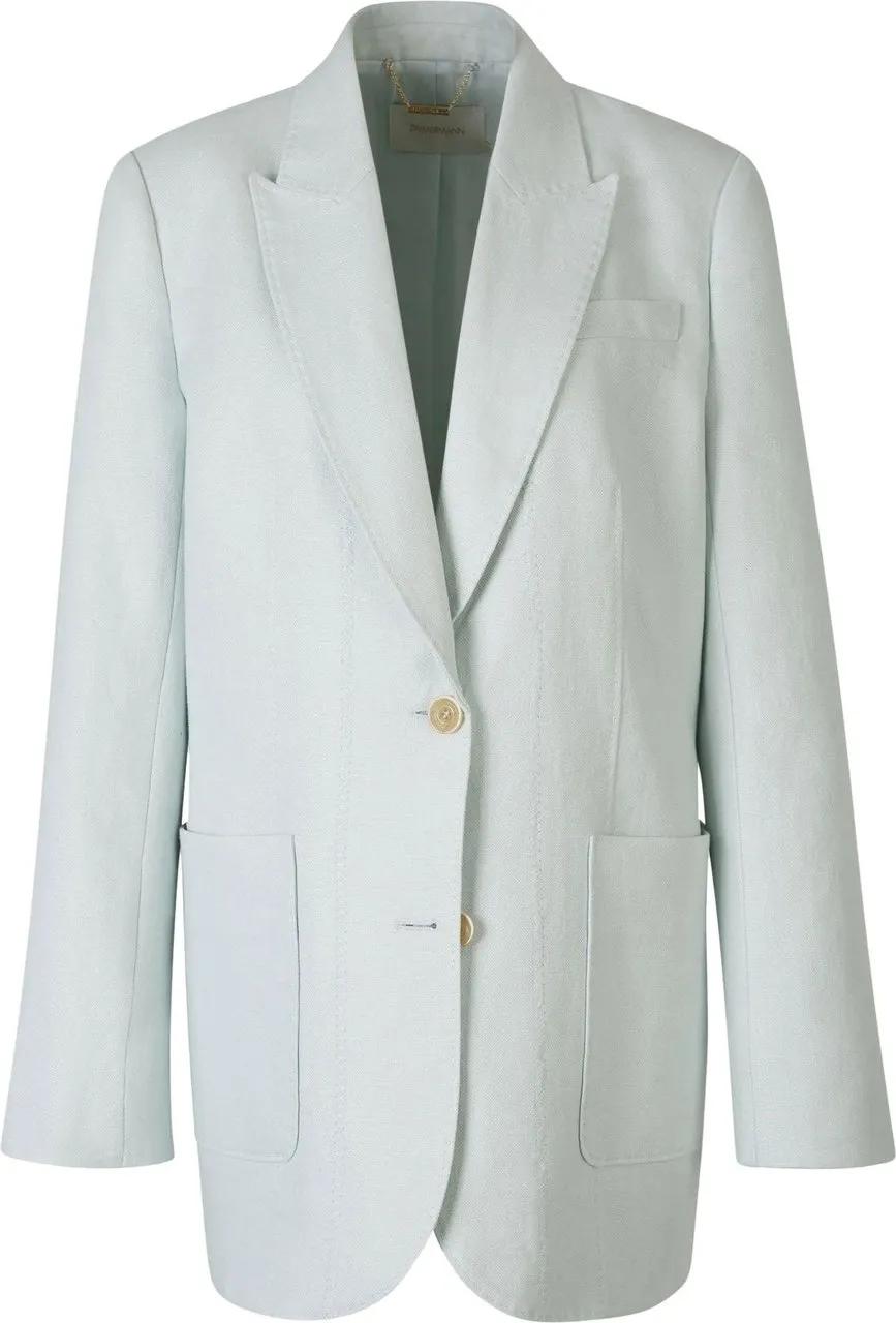 Thumbnail - Zimmermann - Natura Linen Blazer - Größe UK 4 - bunt