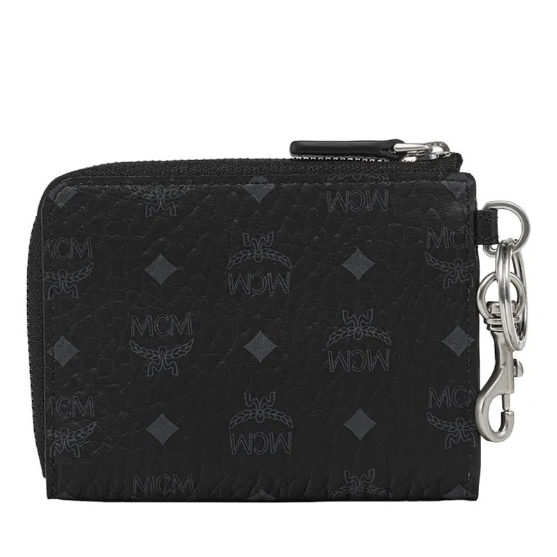 MCM Porte-cartes Aren Visetos Card Case Sml Bk Black(Image 4)