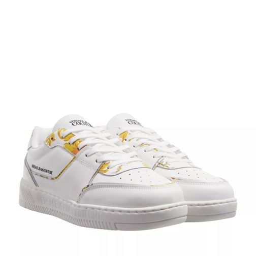 Versace Jeans Couture Fondo Meyssa  White/Gold Low-Top Sneaker