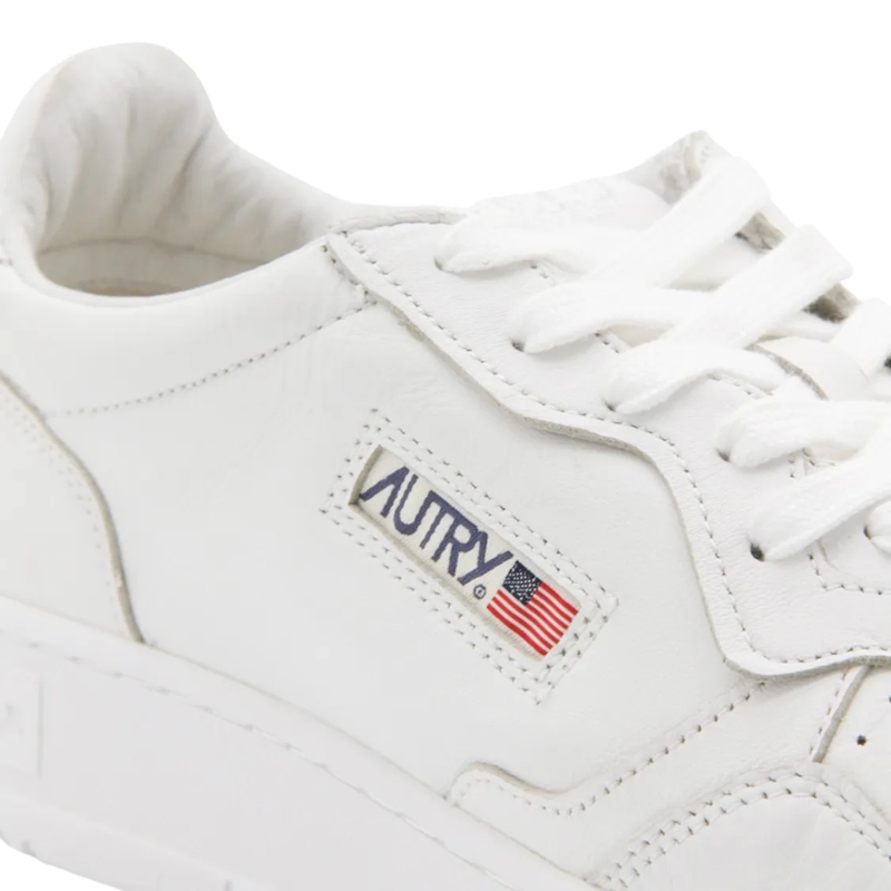 Autry International Lage-top sneaker Sneaker Medalist Low Weiß(Image 4)