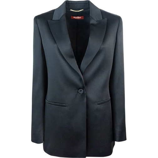 Max Mara Sommerjacken Max Mara Studio Jackets Black schwarz