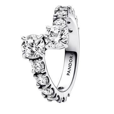 Sterling silver Cubic Zirconia Silver Ring