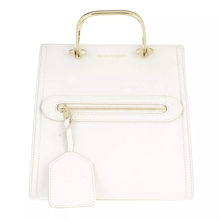 Alexander McQueen The Short Story Tote Bag Deep Ivory Fourre tout