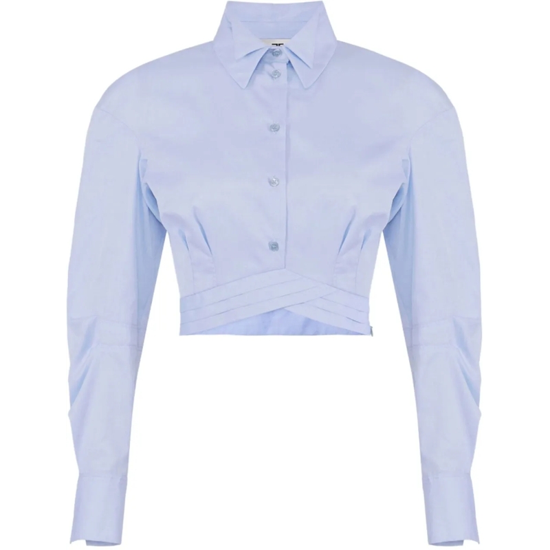 Elisabetta Franchi Bluse Shirts Oxford mehrfarbig