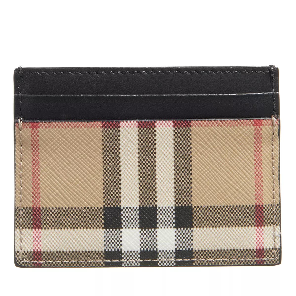 Burberry card store holder keychain