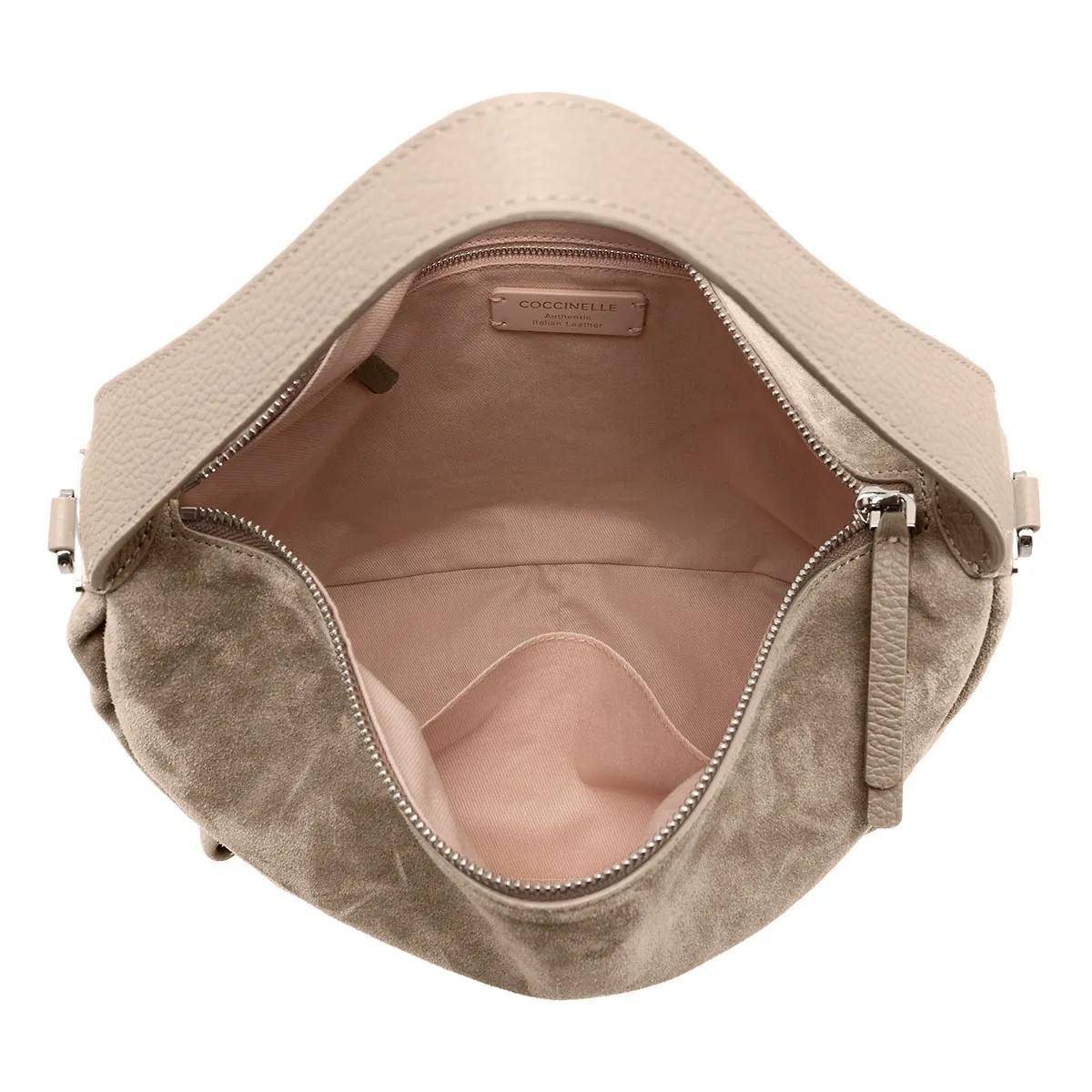 Coccinelle Crossbody bags oliver Suede in taupe