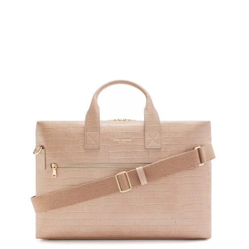 Isabel Bernard Isabel Bernard Honoré Anique Kroko Beige Handtasch Beige Laptoptas