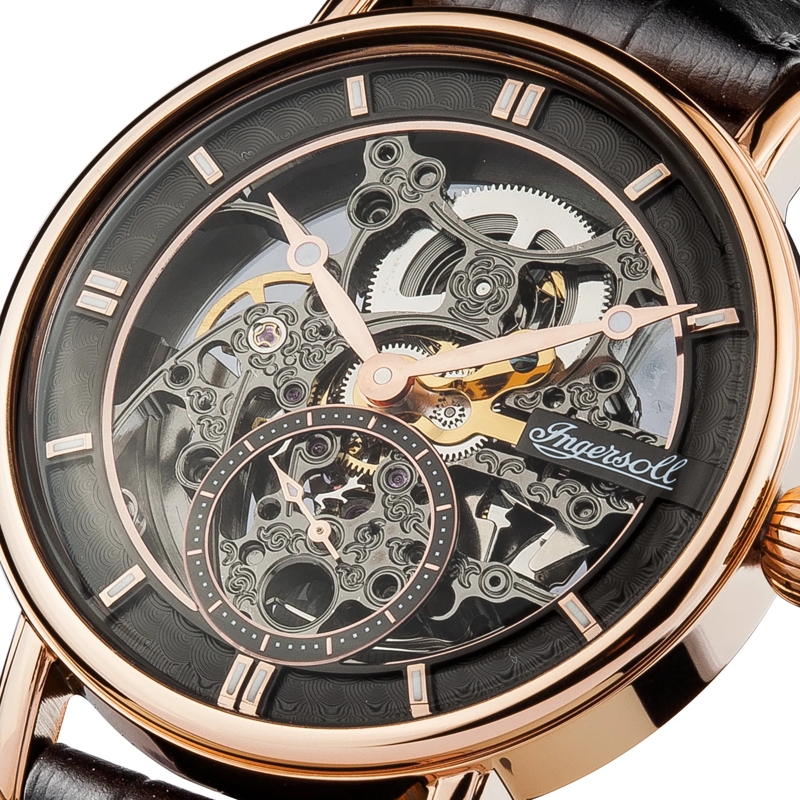 Ingersoll Automatikuhr THE HERALD AUTOMATIC- Die Ingersoll Herrenuhr I0 schwarz(Image 5)