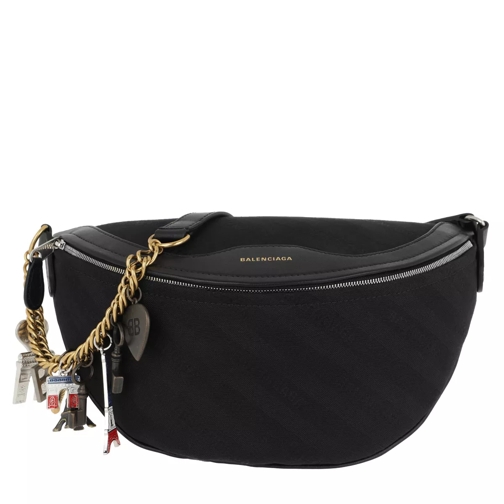 Balenciaga Nerka Souvenir Belt Bag Black Belt Bag