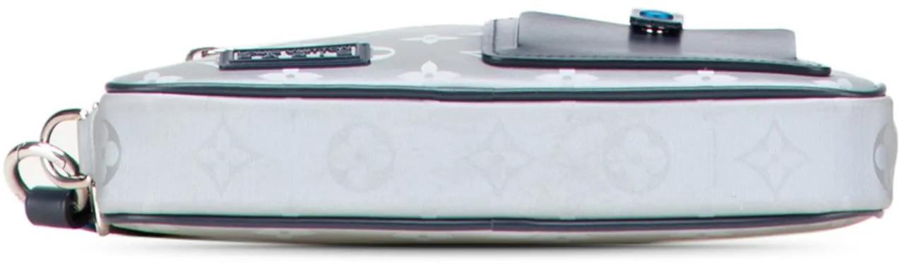 Thumbnail - Louis Vuitton Clutches - Monogram Satellite Alpha Clutch - Gr. unisize - in Grau - für Damen