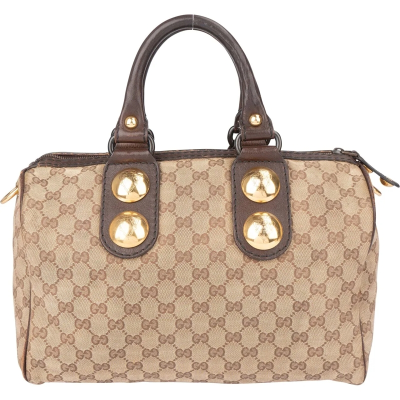 Gucci Schultertasche Gucci GG Monogram Hysteria Handbag braun