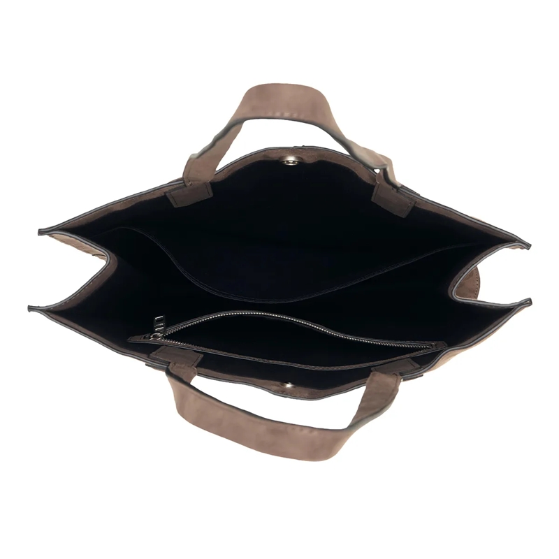 Liebeskind Berlin Tote Amy Suede Vegan Neutral Grey(Image 5)