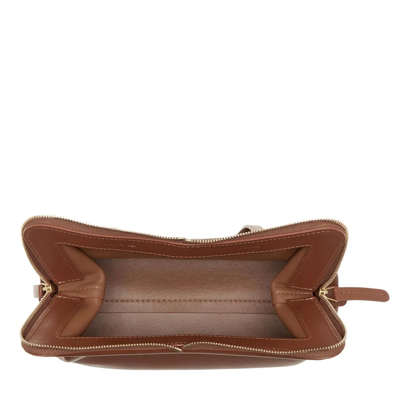 Mansur Gavriel Crossbody Bag Mini Frame Shoulder Bag In Brown Leather Brown(Image 6)