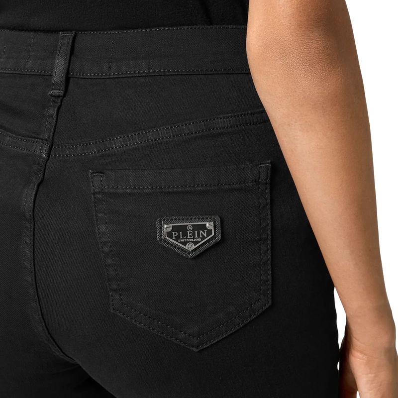 Philipp Plein Skinny-Leg-Jeans Jeggings schwarz(Image 4)