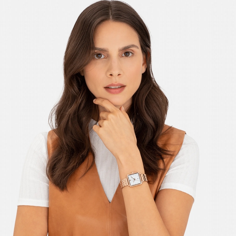 Liebeskind Berlin Quarzuhr Edelstahl The Classic Square rose(Image 2)