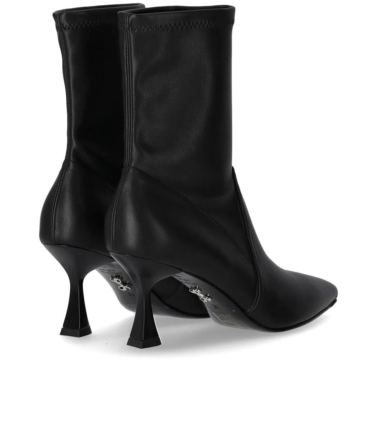 Thumbnail - Sergio Levantesi Stiefel - Janet Black Heeled Ankle Boot - Gr. 35 (EU) - in Schwarz - für Damen