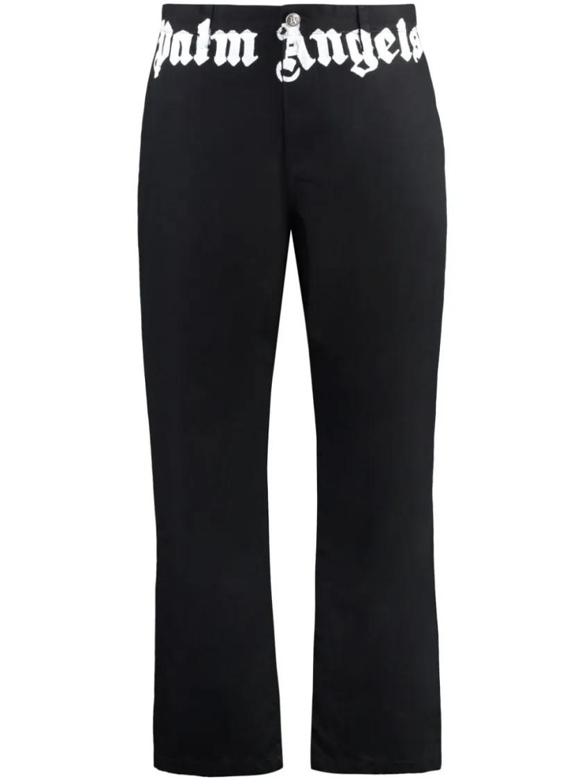 Thumbnail - Palm Angels - Logo Pants - Größe 50 - schwarz