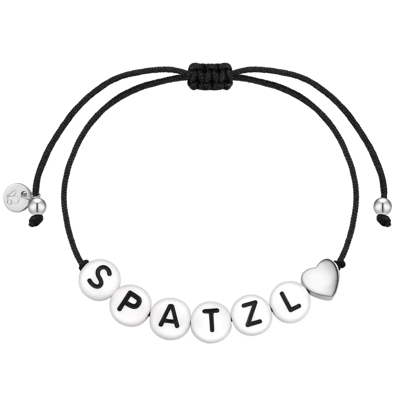 Glanzstücke München Armband Sterling Silber Armband Herz/SPATZL silber