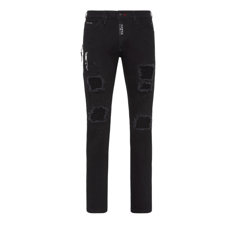 Philipp Plein Jeans Jeans Regular Fit schwarz