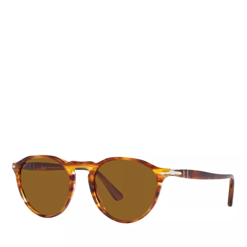 Persol Sunglasses 0PO3286S Striped Red Lunettes de soleil
