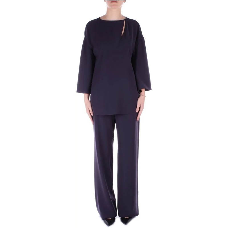 Emporio Armani Chemisier Top Blue blau