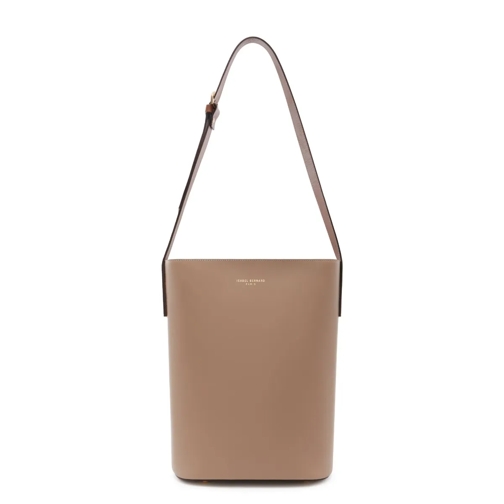 Isabel Bernard Isabel Bernard Honoré Lora Taupe Leder Schulterta Taupe Schultertasche