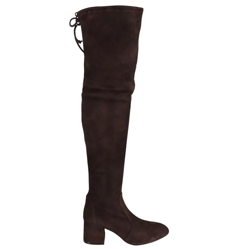 Stuart Weitzman Stiefel Cedar Brown Above-Knee Length Boots Brown