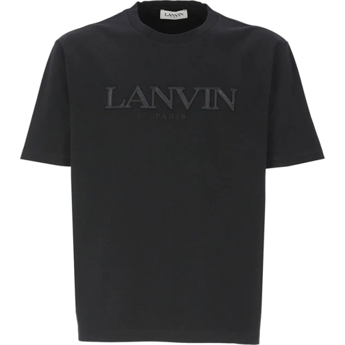 Lanvin T-Shirts T-shirts And Polos Black schwarz