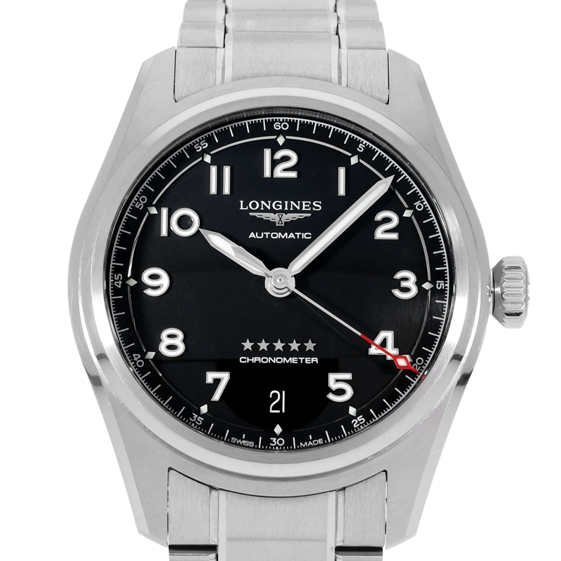 Longines Automatikuhr Spirit Schwarz