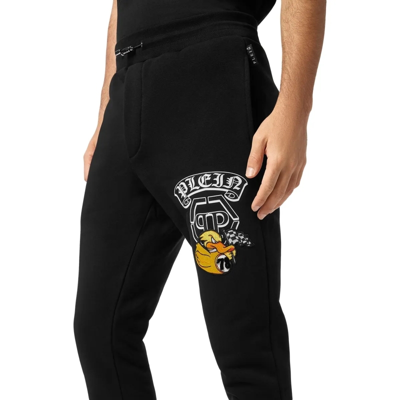 Philipp Plein Jogginghose Jogginghose Duck schwarz(Image 5)