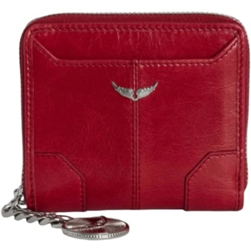 Zadig & Voltaire Geldbörse Zadig & Voltaire Wallets Red rot