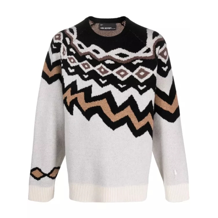 Neil Barrett Multicolored Sweater Multicolor