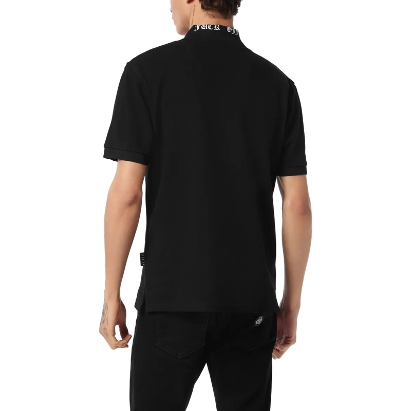 Philipp Plein Top Polohemd Skull schwarz(Image 2)