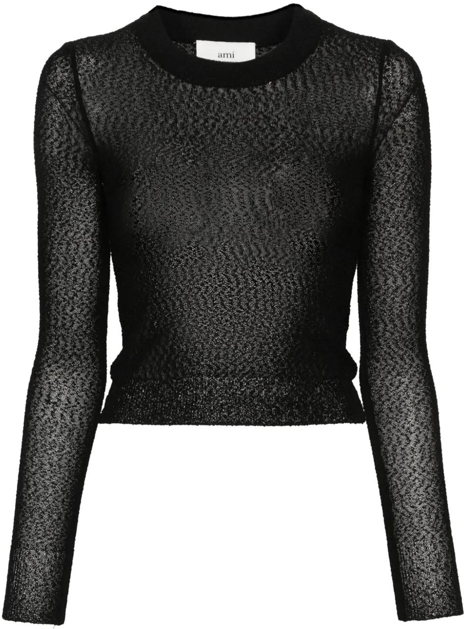 Thumbnail - AMI Paris - Sweaters Black - Größe XS - schwarz