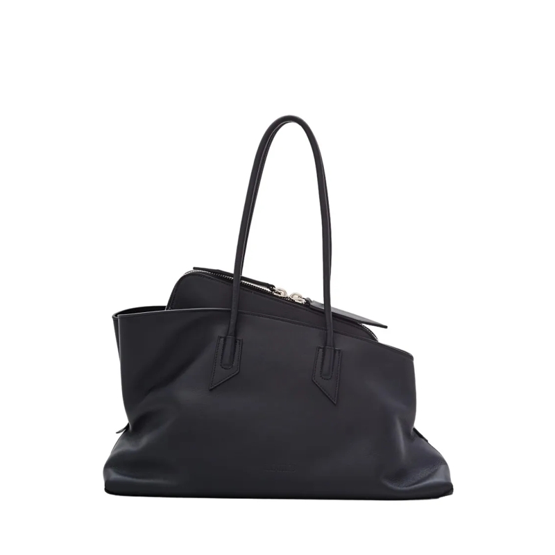 The Attico Tote The Walk Top Handle Bag Black