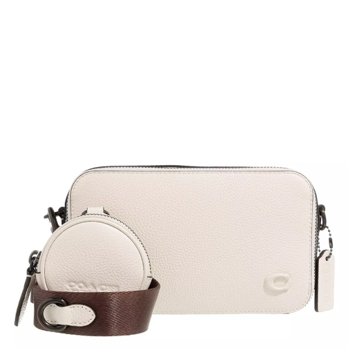 Coach Charter Slim Crossbody In Pebble Leather With Scul Chalk Camera Bag