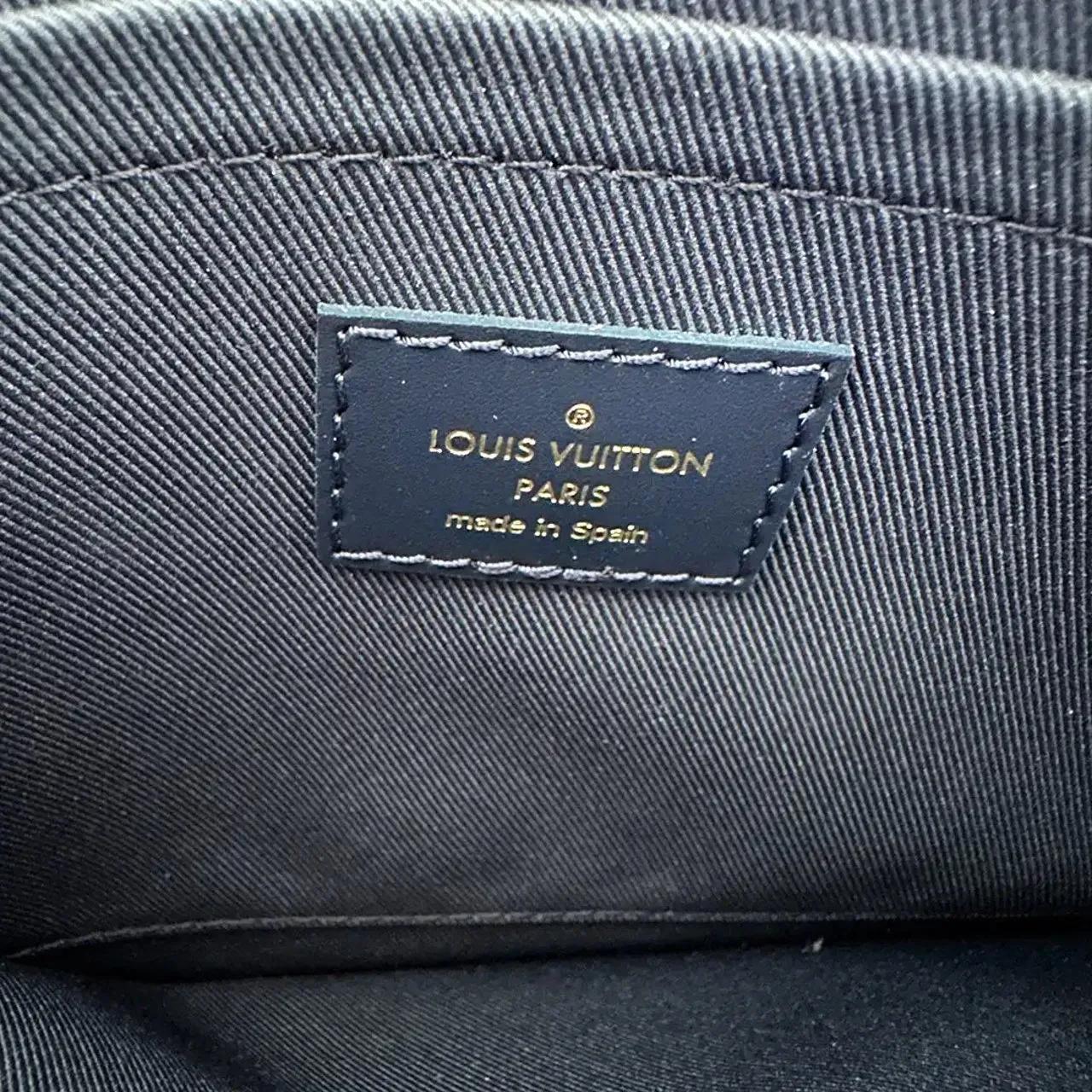 Thumbnail - Louis Vuitton Shopper - Louis Vuitton Neverfull MM Monoglam dark blue M229 - Gr. unisize - in Blau - für Damen