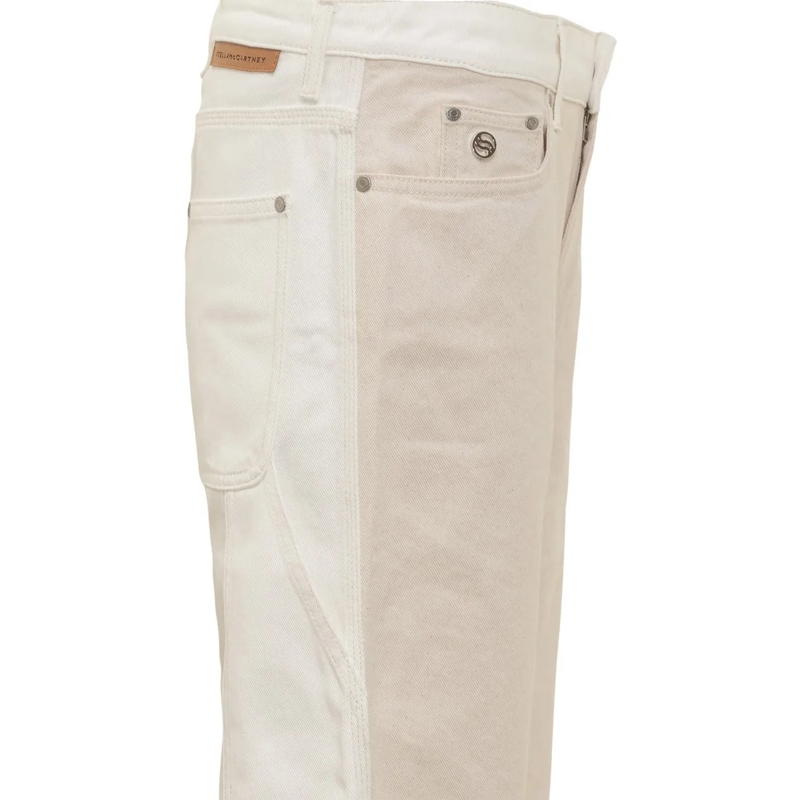 Stella McCartney Jeans Boyfriend Jeans Banana weiß(Image 4)