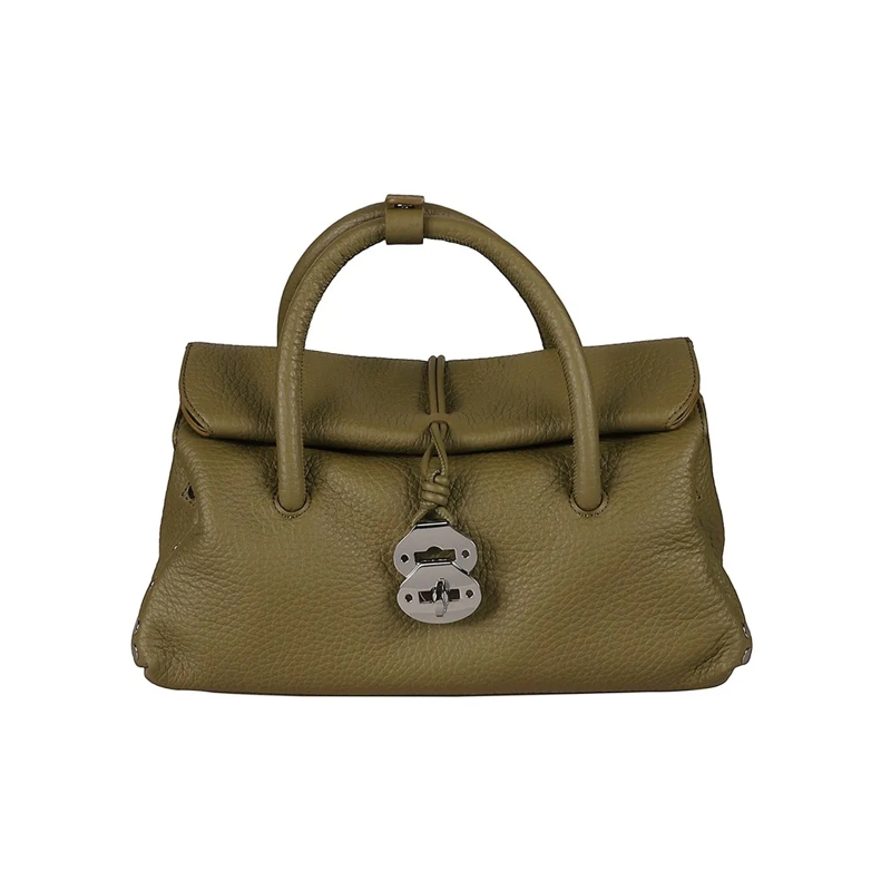 Zanellato Sac à bandoulière Leather Bag Dotta Centauro S Shoulder Bag Green