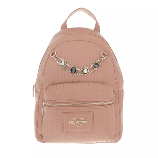 Love Moschino Borsa Quilted Pu   Rosa Antico Backpack