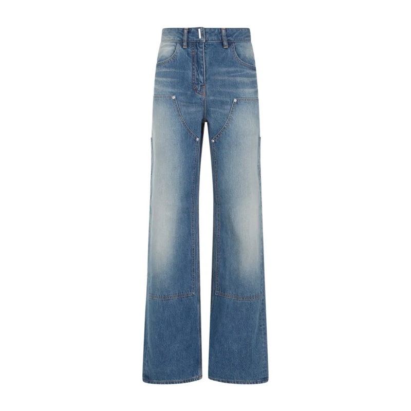Givenchy Jeans Deep Blue Cotton Jeans Blue
