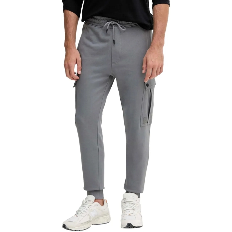 Boss  Trousers Open Grey grau