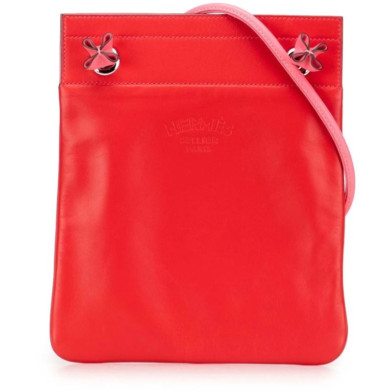 Hermès Schultertasche Mini Swift Aline Bag rot