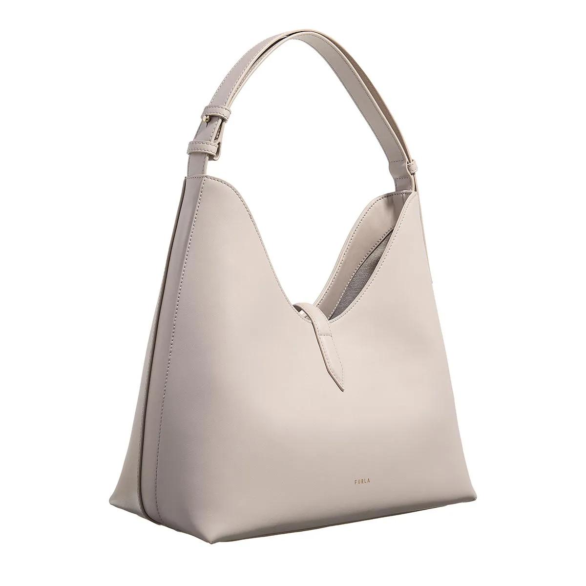 Furla Hobo bags Goccia M Hobo in grijs