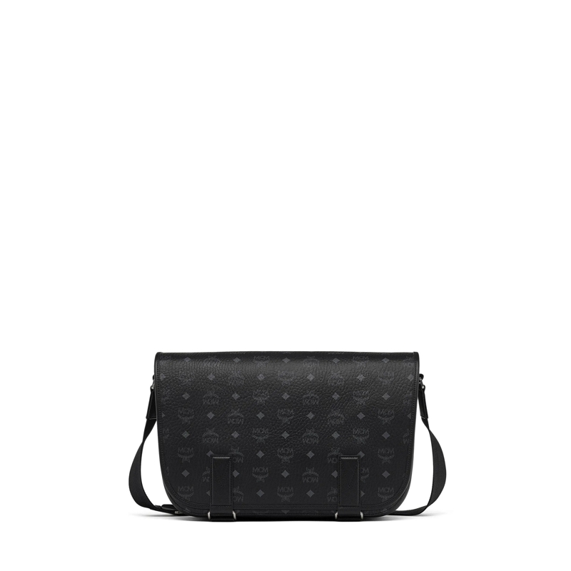 MCM Crossbody Bag Aren Messenger-Tasche in Visetos Black