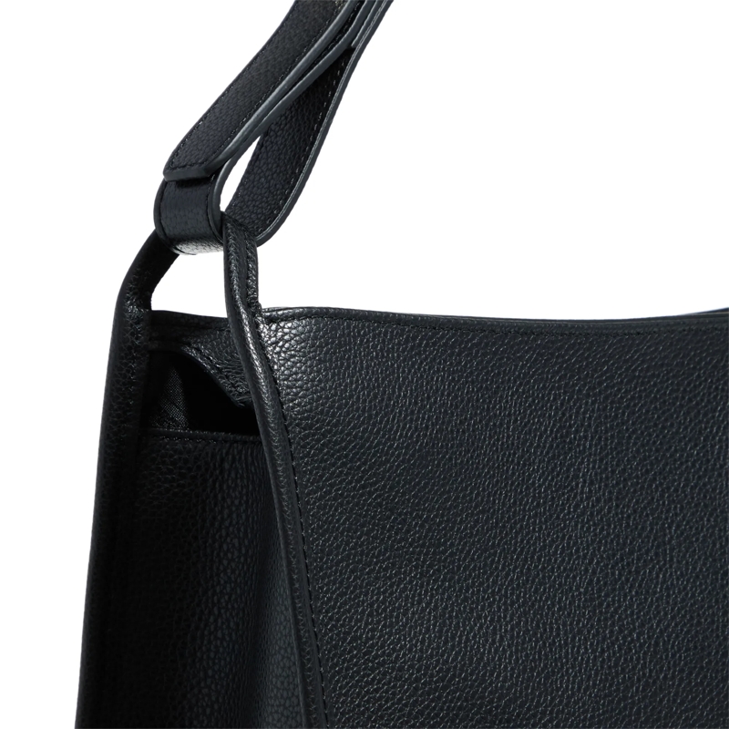 Longchamp Schultertasche Le Foulonné Schwarz (Image 4)