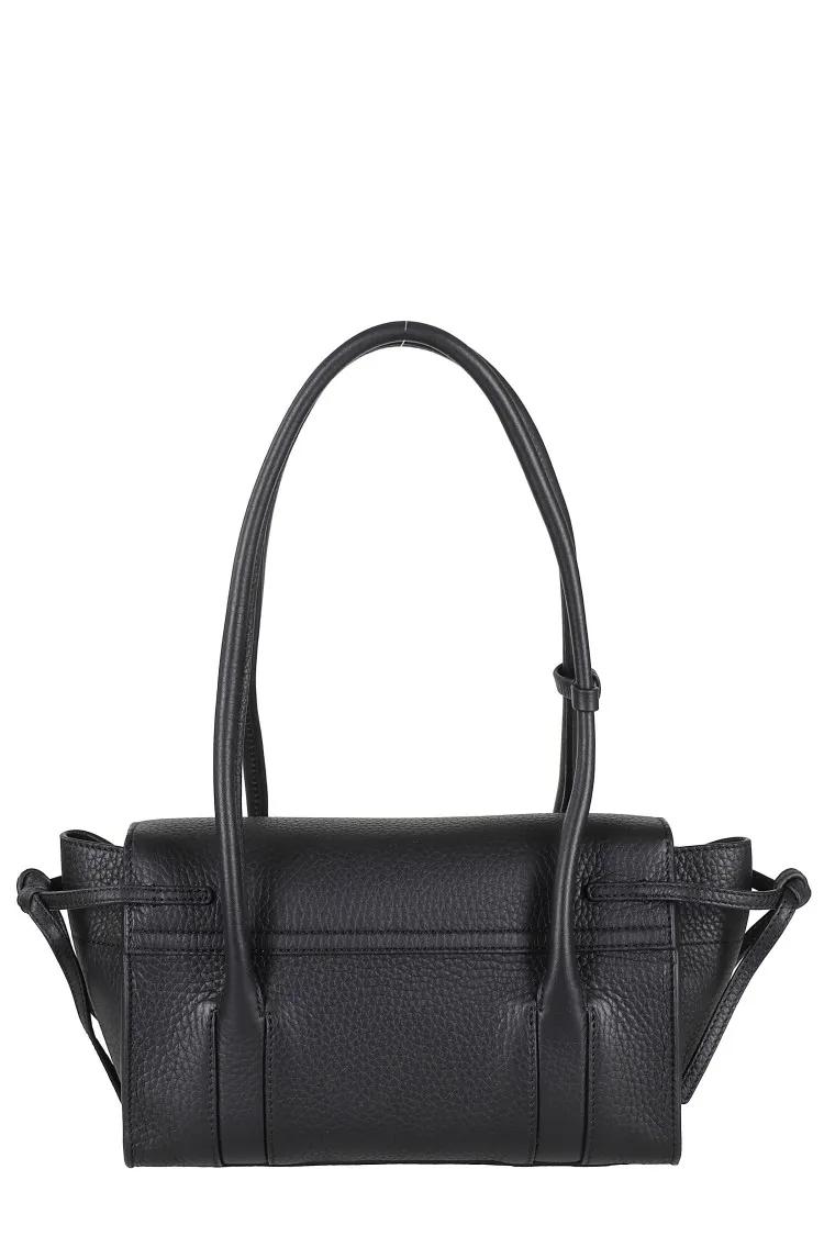 Mulberry Hobo bags Mini Soft Bayswater Heavy Grain Bag in zwart