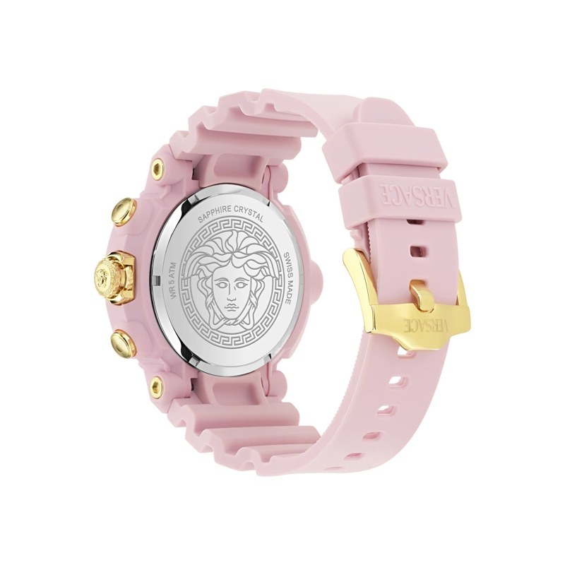 Versace Quarzuhr Quarz Chronograph Uhr Versace Real Active Chrono pink(Image 2)