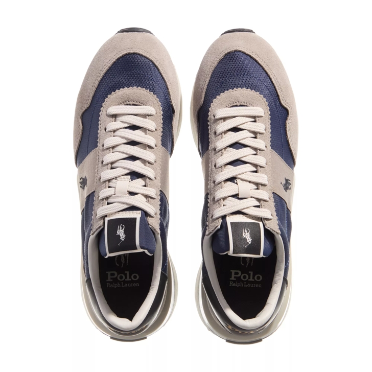 Ralph lauren navy trainers best sale